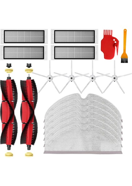 Paspas Bezleri Hepa Filtre Rulosu Ana Yan Fırça S50 S51 S5 Pure Elektrikli Süpürge Parçaları Aksesuarları (Yurt Dışından)
