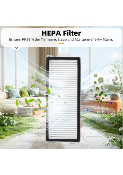 Qrevo S/qrevo Pro Robot Süpürge Için Aksesuar Seti, Yedek Ana Fırça Toz Torbaları Paspas Pedleri Filtreler (Yurt Dışından) indirimleri