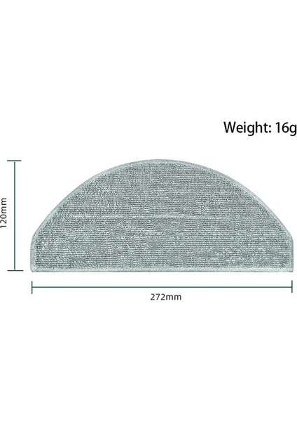 E10 E12 B112 Robot Süpürge Yedek Parçaları Için 8 Adet Paspas Bezi Aksesuarları (Yurt Dışından) fiyatları