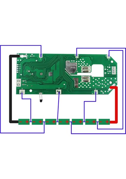 V10 Şarj Koruma Devre Kartı Pcb 25.2V Elektrikli Süpürge Absolute SV12 Için (Yurt Dışından) fırsatları