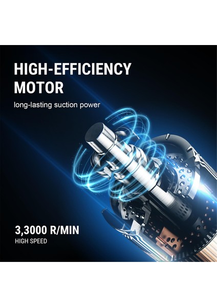 El Tipi Kablosuz Elektrikli Süpürge - 12000PA Emiş, LED Işıklar, , Su Geçirmez (Yurt Dışından) modelleri