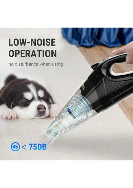 El Tipi Kablosuz Elektrikli Süpürge - 12000PA Emiş, LED Işıklar, , Su Geçirmez (Yurt Dışından) fırsatları