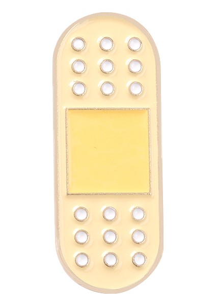 Yara Bandı Şeklinde Medikal Broş P0613