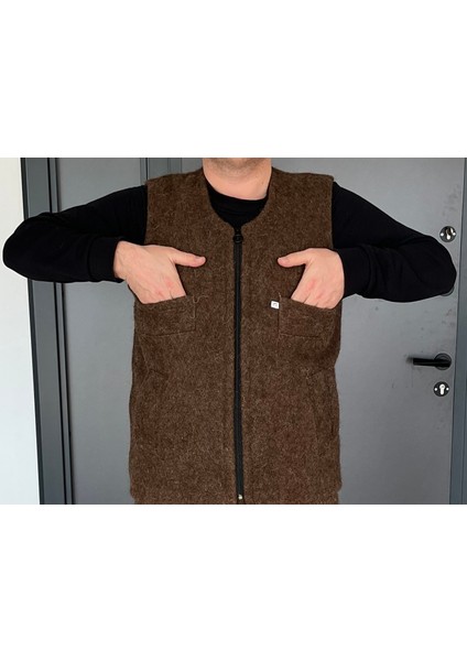 Ahsen Keçe Kıl Yelek