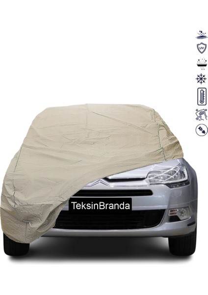 Citroen C5 (2008 - 2017) Araba Brandası Su Geçirmez Branda Miflonlu Premıum Oto Branda