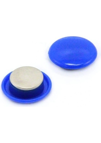 | Magnet 30 mm Mıknatıs, Mavi, 6'lı Blister, Plastik Kaplama, Notlar Için fiyatları
