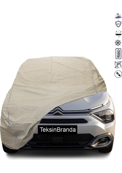 Citroen C4 x (2022 - ) Araba Brandası Su Geçirmez Branda Miflonlu Premıum Oto Branda