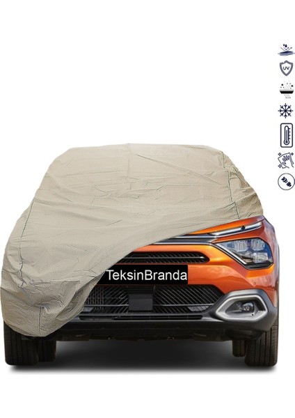 Citroen C4 3 Hatchback (2020 - ) Araba Brandası Su Geçirmez Branda Miflonlu Premıum Oto Branda