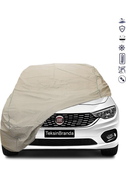 Fiat Egea Cross (2020 - ) Araba Brandası Su Geçirmez Branda Miflonlu Premıum Oto Branda