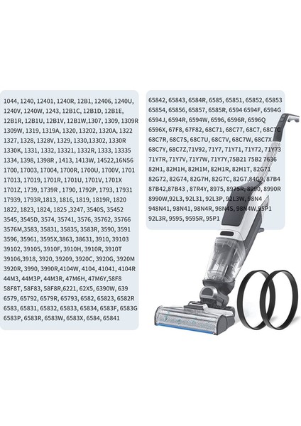 For Bissell Powerforce Pet 28B7-E Vacuum Cleaner Belts Style 7, 9 - Foto 4