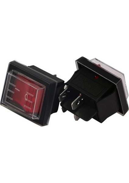 5 Adet 36X29 mm Spst 4 Pin Su Geçirmez Tekne Salıncak Anahtarı Endüstriyel Elektrikli Süpürgeler Için Kapaklı (Yurt Dışından) fırsatları