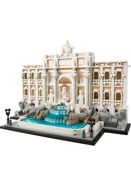 ® Architecture Trevi Çeşmesi 21062 - Yetişkinler için Dekoratif ve Sergilenebilir Model Yapım Seti (1880 Parça)