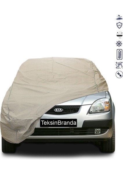 Kia Rio 2 Sedan Jb (2005-2009) Araba Brandası Su Geçirmez Branda Miflonlu Premıum Oto Branda