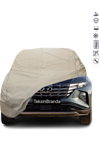 Hyundai Tucson 4 (2020 - ) Araba Brandası Su Geçirmez Branda Miflonlu Premıum Oto Branda