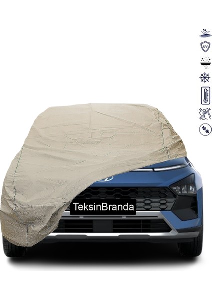 Hyundai Bayon Araba Brandası Su Geçirmez Branda Miflonlu Premıum Oto Branda