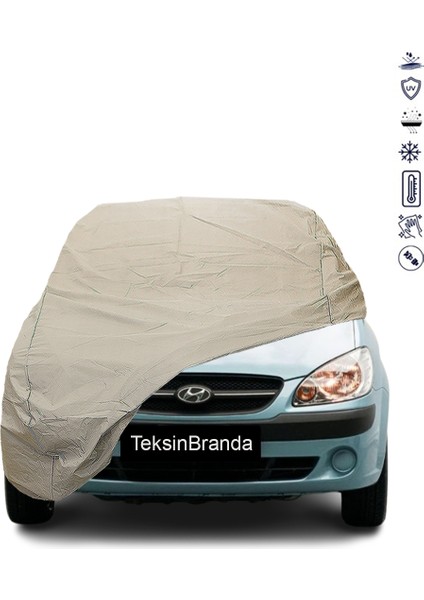 Hyundai Getz Araba Brandası Su Geçirmez Branda Miflonlu Premıum Oto Branda