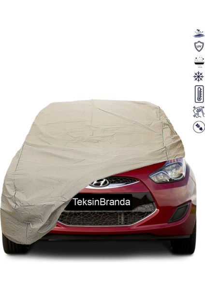 Hyundai İX20 Hatchback Araba Brandası Su Geçirmez Branda Miflonlu Premıum Oto Branda