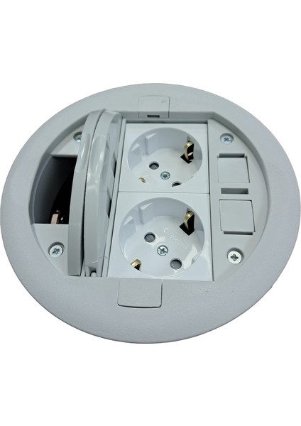 Masa Üstü Priz Kutusu Gömme Tip