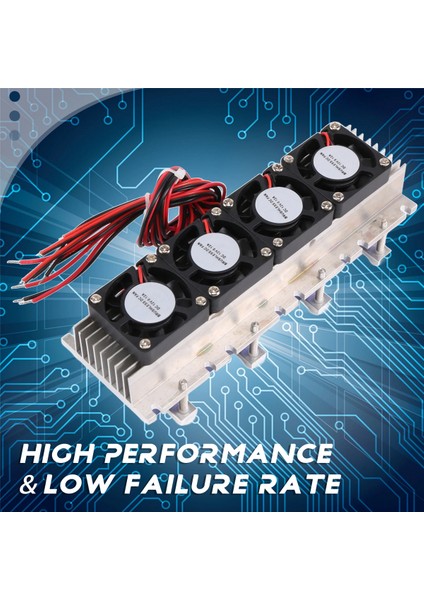288W Termoelektrik Peltier Soğutma Soğutucu DC12V Yarı Iletken Klima Soğutma Sistemi Dıy Kiti (Yurt Dışından)
