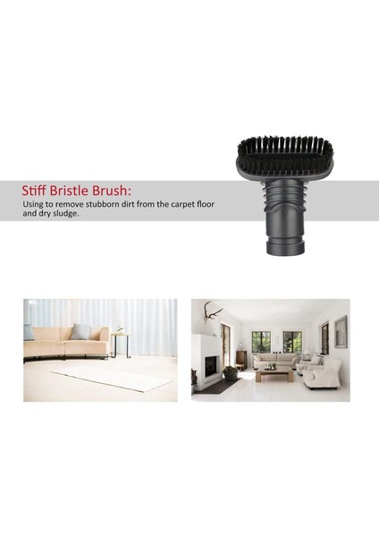 Dyson V11 V10 V8 Absolute/ V8 Animal/ V7 V6,DC59,DC44, Absolute Kablosuz Elektrikli Süpürge Için 6 Paket Yedek Parça (Yurt Dışından)
