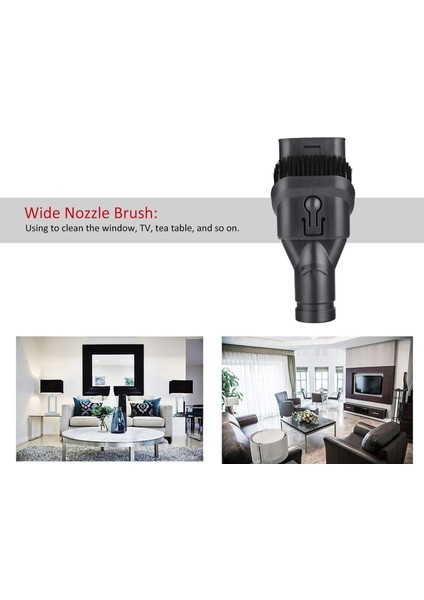 Dyson V11 V10 V8 Absolute/ V8 Animal/ V7 V6,DC59,DC44, Absolute Kablosuz Elektrikli Süpürge Için 6 Paket Yedek Parça (Yurt Dışından)