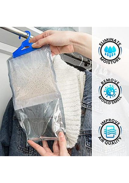 Gardırop Nem Emici 20 Paket Neme Karşı Küf Önleyici Asılı Nem Alma Cihazı (Yurt Dışından)