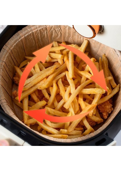 20 Adet Hava Fritöz Parşömen Kağıt Gömlekleri Yapışmaz Tek Kullanımlık Hava Fritöz Gömlekleri Sepeti Deliksiz Yuvarlak Pişirme Mat A (Yurt Dışından) modelleri
