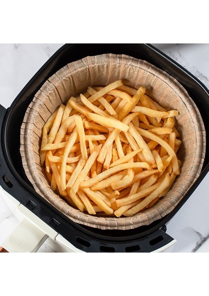 20 Adet Hava Fritöz Parşömen Kağıt Gömlekleri Yapışmaz Tek Kullanımlık Hava Fritöz Gömlekleri Sepeti Deliksiz Yuvarlak Pişirme Mat A (Yurt Dışından) fırsatları