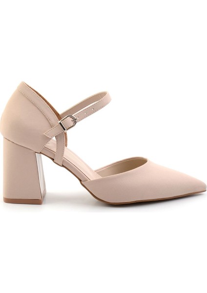 Ten Kumaş Kadın Klasik Topuklu Ayakkabı K01231364004