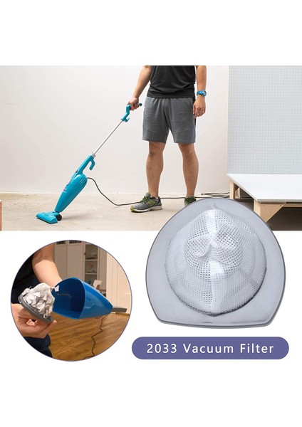 2033 Vakum Filtresi Yedek Parçası Bissell Featherweight Stick Hafif Torbasız Vakum Serisi 1611508 ile Uyumlu (Yurt Dışından)