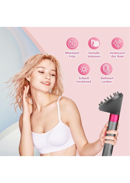 Difüzör Nozul Bukle Makinesi Dyson Airwrap HS05 HS03 HS01 Şekillendirici Saç Kurutma Makinesi Difüzör Nozul Ataşmanı A Için Dönüştürme (Yurt Dışından)