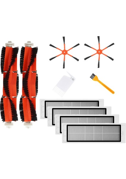 Hepa Filtre Yan Fırça Ana Fırça Xiaomi Vakum 2 Roborock S50 Elektrikli Süpürge Parçaları Aksesuarları (Yurt Dışından)