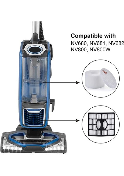 Shark NV680 NV681 NV682 NV800 Dik Elektrikli Süpürge Aksesuarları Parçaları Için Uyumlu Yedek Filtre (Yurt Dışından) fırsatları