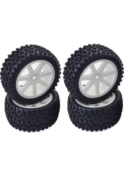4 Adet Büyük Lastikler Genişletilmiş Lastik Tekerlek 144001 1/12 1/14 Rc Araba Için, 2 (Yurt Dışından)