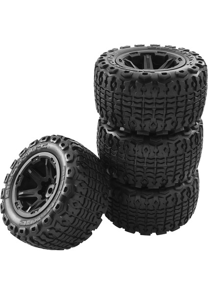 4 Adet 104MM Tekerlek Lastiği Lastik 12MM Altıgen Go 1/16 Rc Araba Için, 2 (Yurt Dışından) indirimleri