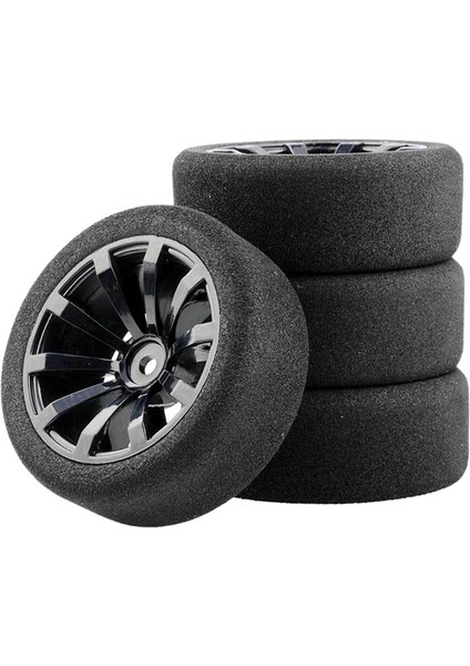 1/10 Rs4 Simülasyon Düz Spor Araba Sünger Lastiği, Sarı (Yurt Dışından) modelleri