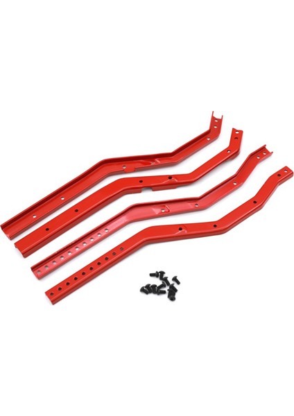 Gövde Şasi Çerçeve Kirişi 1/10 Rc Paletli Araba Axıal SCX10 Iıı Kırmızı (Yurt Dışından)