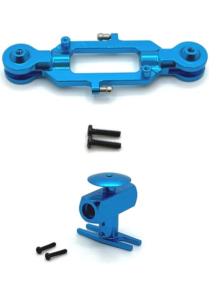 Wltoys Rc Helikopterleri Için Bıçak Kelepçesi Rotor Kelepçesi Kiti K200 Mavi (Yurt Dışından)