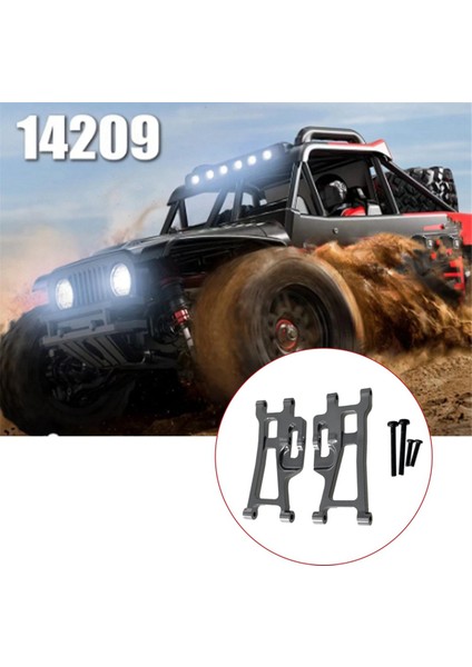 Go 1/14 Rc Araba Parçaları Için Alt Salıncak Kolu Parçaları (Titanyum) (Yurt Dışından)