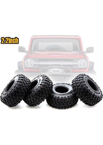 SXC10 Trx4 TRX60/90 Serisi Simülasyon Lastikleri Için 1/10 Arazi Lastikleri (Yurt Dışından)