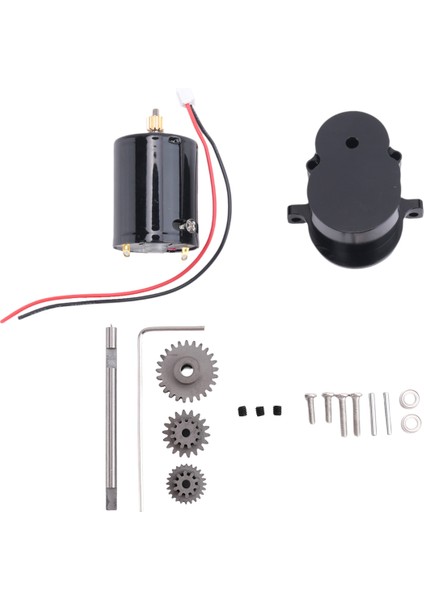 D12 Black Için 370 Motor ve Çelik Dişli ile Şanzıman (Yurt Dışından)