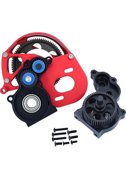 Şanzıman Şanzıman Kutusu 110 SCX10 I Iı AX10 SMT10 Rc Araba Kırmızı (Yurt Dışından)