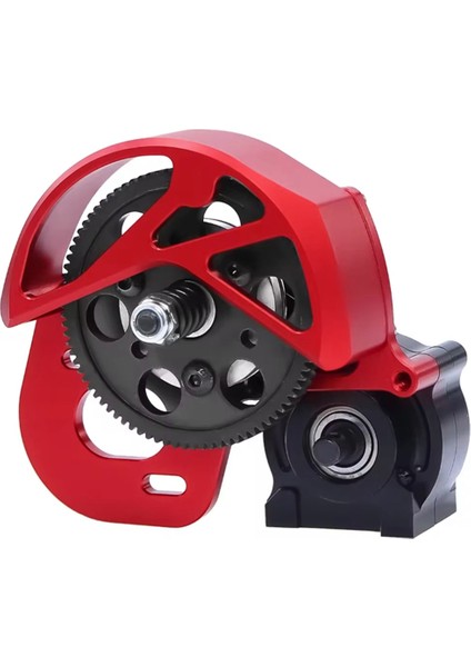 Şanzıman Şanzıman Kutusu 110 SCX10 I Iı AX10 SMT10 Rc Araba Kırmızı (Yurt Dışından)