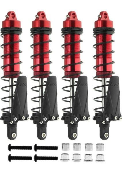 Metal 110MM Amortisör Yağ Damperi 110 Rc Paletli Araba Için Kırmızı (Yurt Dışından)