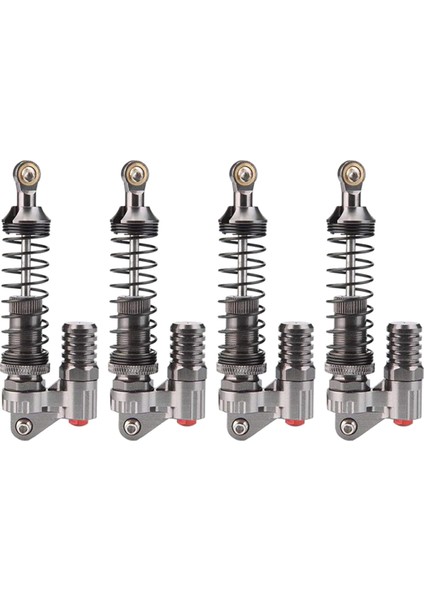 110 Rc Paletli Eksenel Scx1 Için 4 Adet 100MM Amortisör Yatak Seti (Yurt Dışından)