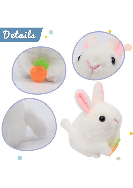 Kuyruk Sallayan Tavşan Kurmalı Peluş Oyuncaklar (Yurt Dışından) fırsatları