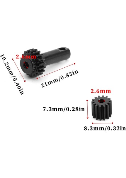 Traxxas SLASH2WDRUSTLERBANDIT Rc Araba Parçaları Için Çelik Diş Takımı (Yurt Dışından) modelleri