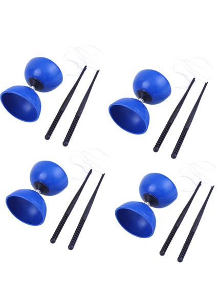 Duyusal Eğitim Ekipmanı Çift Başlı Diabolo Mavi (Yurt Dışından)