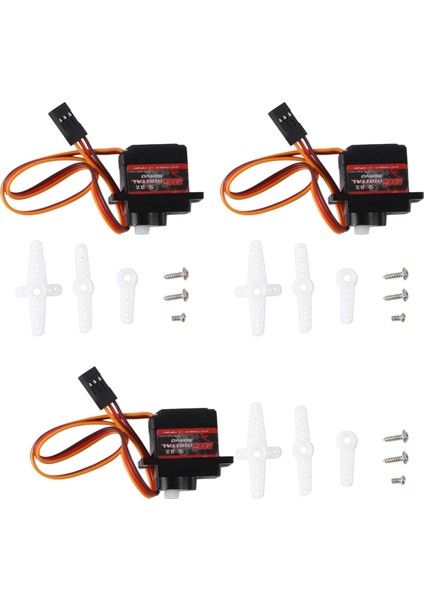 9g Dijital Servo Motor Dişli Servo 116 118 124 Rc Araba Tekne Için (Yurt Dışından)
