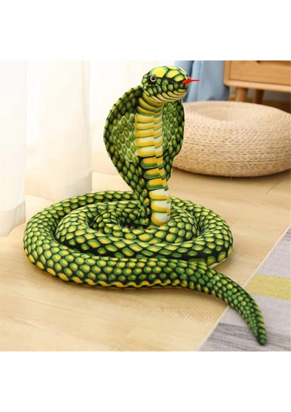 Simülasyon Bebek Kobra Peluş Oyuncak Uzun Piton Bebek Bez Bebek 170CM (Yurt Dışından)